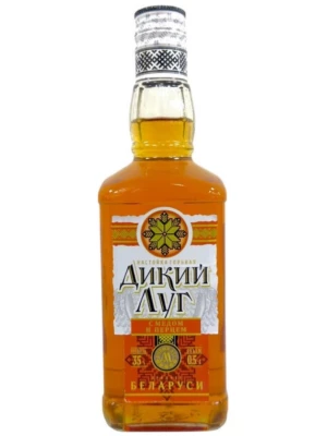 Настойка Дикий Луг с Медом и Перцем, настойка горькая 0.5 л