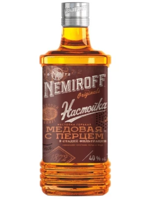 Настойка Nemiroff Medovaya s Percem, Bitter 0.7 л