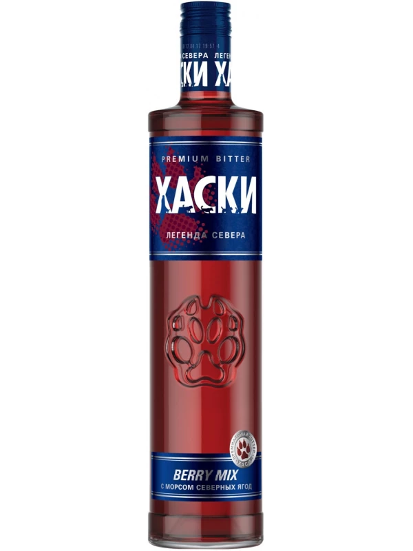 Хаски Ягодный микс, настойка горькая