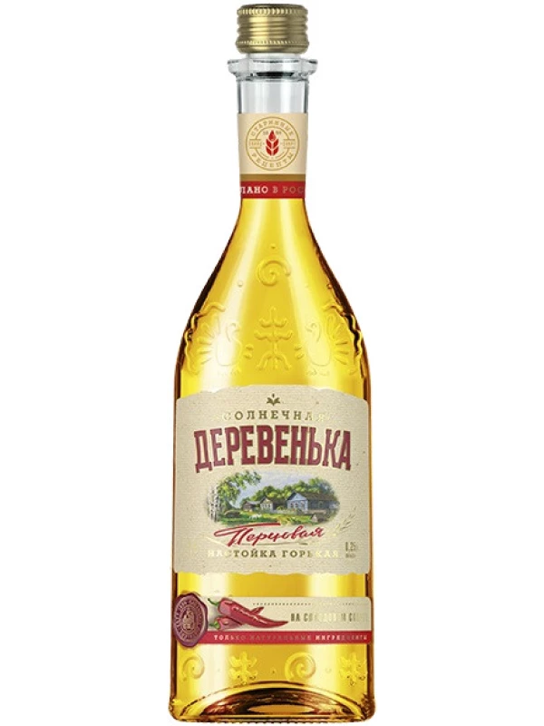 Солнечная деревенька Перцовая, настойка горькая