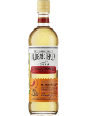 Настойка Тульская винокурня Медовая с перцем, настойка горькая 0.5 л