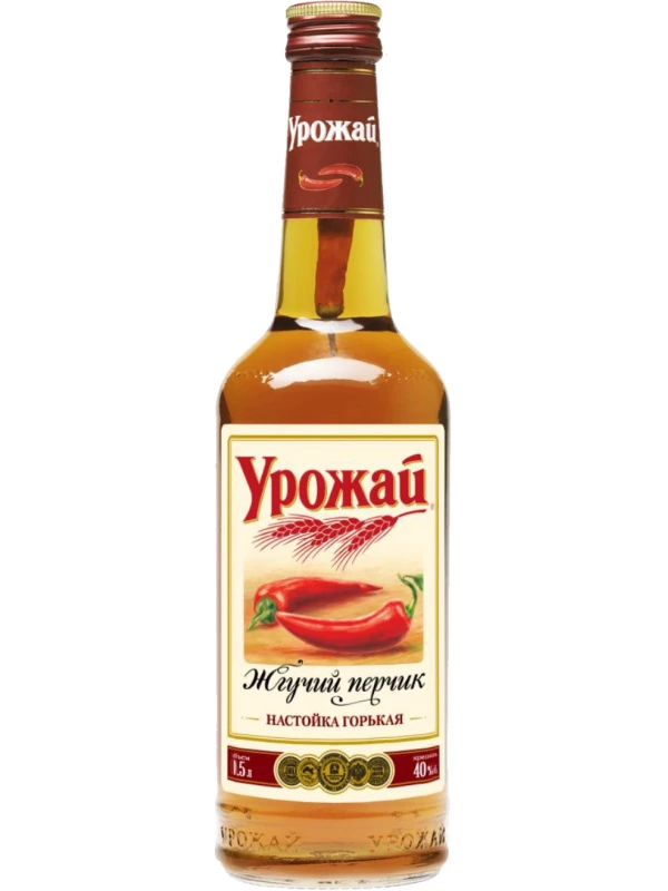 Урожай Жгучий перчик, настойка горькая
