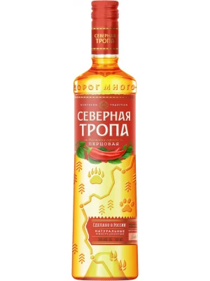 Настойка КВКЗ, Северная тропа Перцовая, настойка горькая 0.5 л
