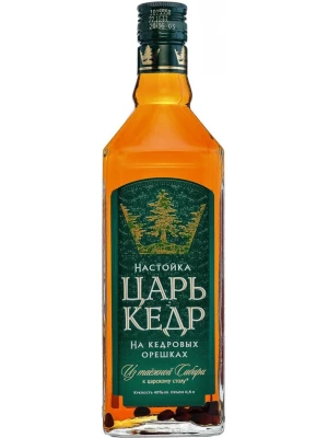 Настойка Царь Кедр, настойка горькая 0.5 л