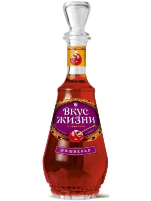 Настойка Вкус жизни Вишневая, Настойка сладкая 0.5 л
