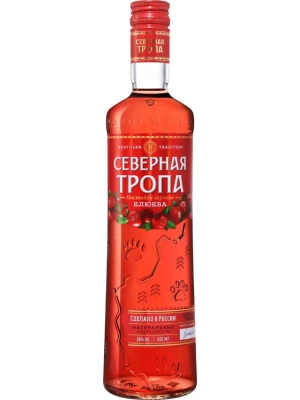 Настойка КВКЗ, Северная Тропа Клюква, настойка горькая 0.5 л