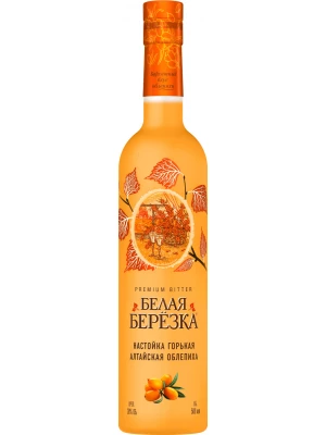 Настойка Белая Березка Алтайская Облепиха, настойка горькая 0.5 л