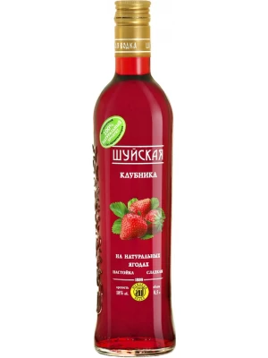 Настойка Шуйская Клубника, настойка сладкая 0.5 л