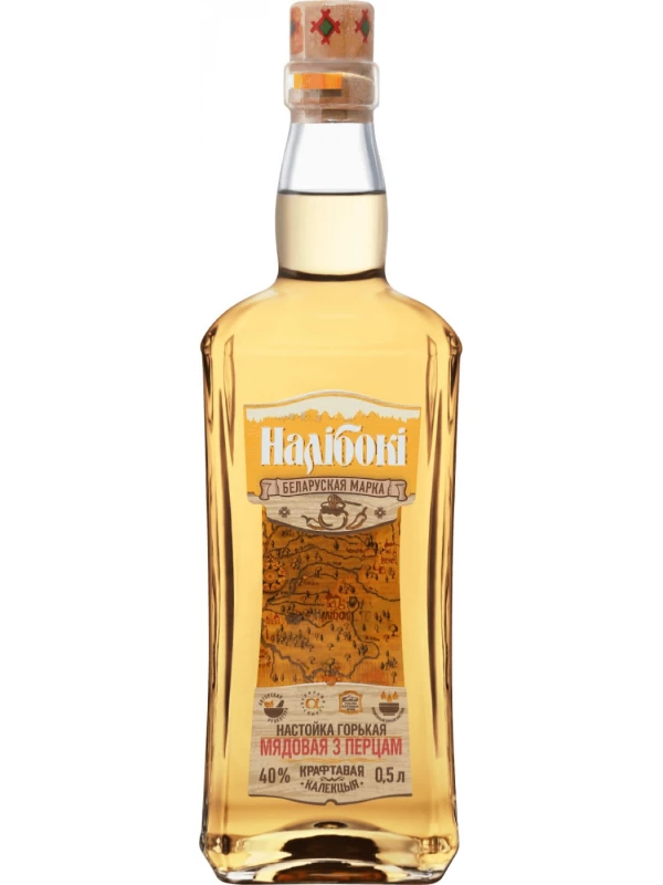 Налибоки Медовая с перцем, настойка горькая