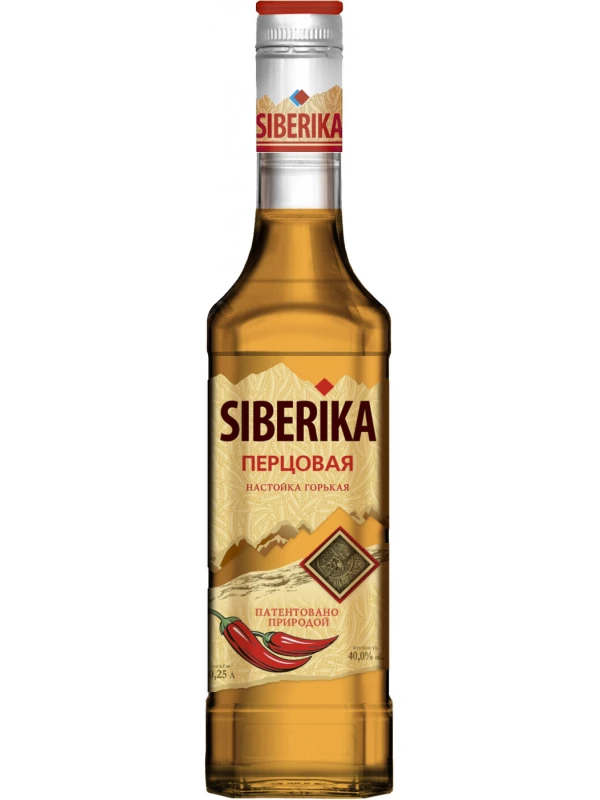 Сиберика Перцовая, Настойка горькая