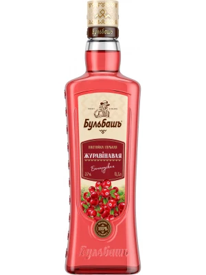 Настойка Бульбашъ Журавинавая Беларуская, настойка горькая 0.5 л