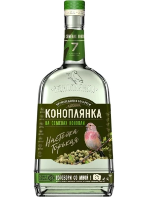Настойка Коноплянка На Семенах Конопли, настойка горькая 0.5 л