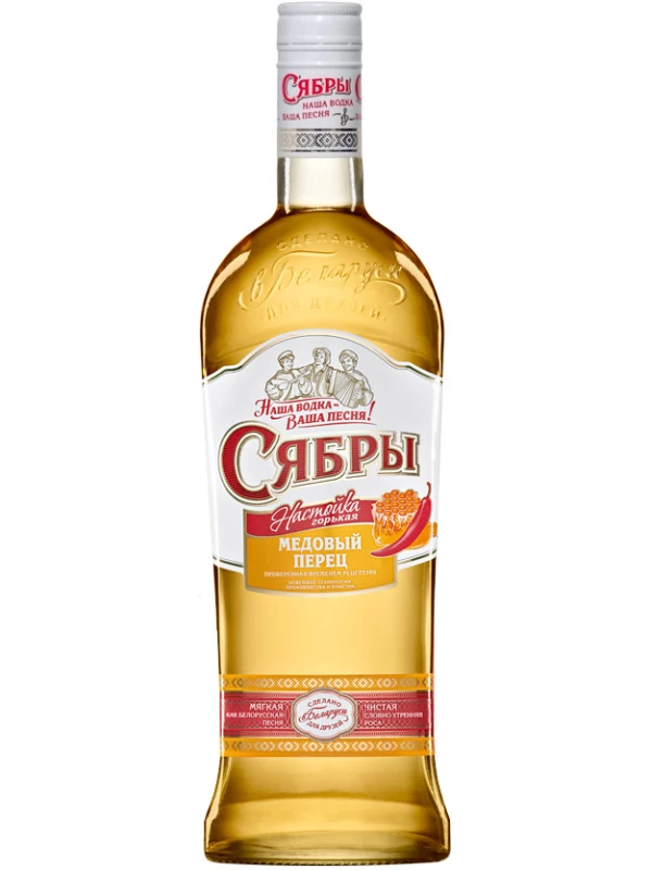 Сябры Медовый перец, настойка горькая