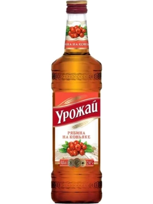 Настойка Урожай Рябина на коньяке 0.5 л