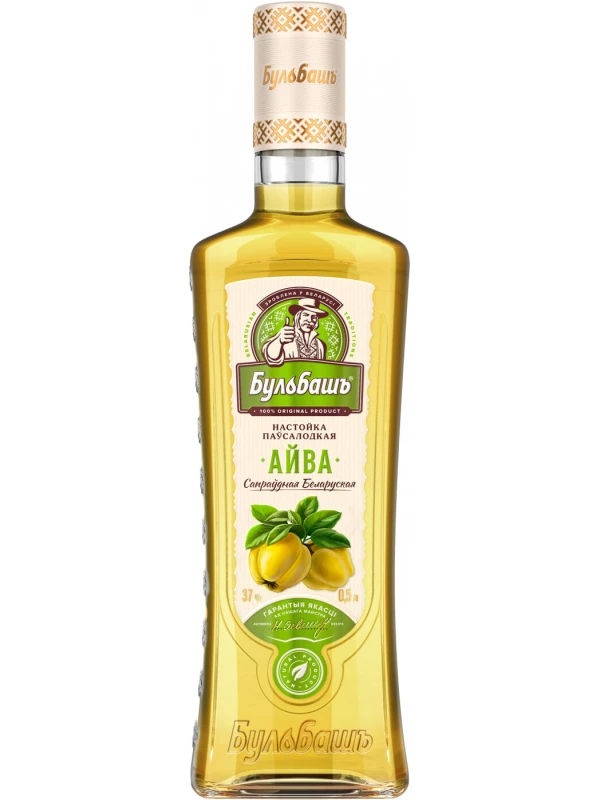 Бульбашъ Айва, настойка полусладкая