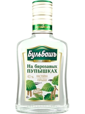 Настойка Бульбашъ На бярозавых пупышках Настойка горькая 0.2 л