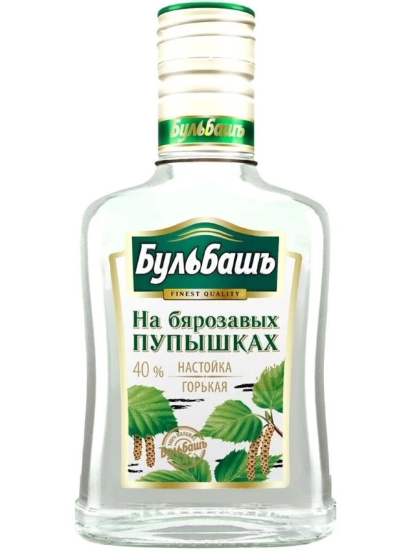 Бульбашъ На бярозавых пупышках Настойка горькая