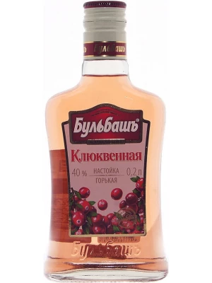 Настойка Бульбашъ Клюквенная, настойка горькая 0.2 л