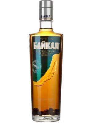 Настойка Байкал На кедровых орешках, настойка горькая 0.5 л