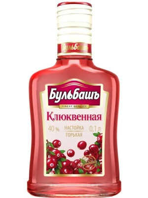 Настойка Бульбашъ Клюквенная Настойка горькая 0.1 л