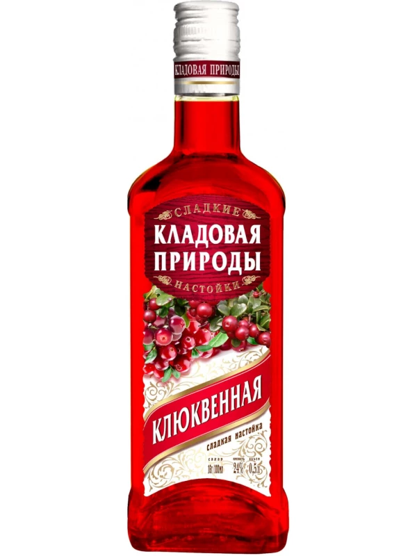 Альфа Люкс, Кладовая Природы Клюквенная, Настойка сладкая