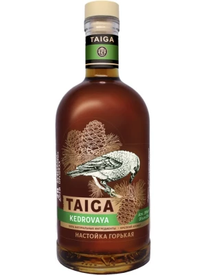 Настойка Taiga Kedrovaya, Bitter 0.5 л
