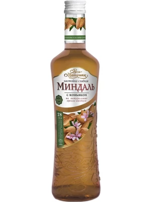 Настойка Русь Матушка Миндаль c Коньяком, настойка сладкая 0.5 л