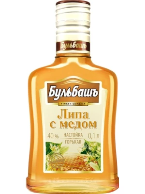 Настойка Бульбашъ Липа с медом Настойка горькая 0.1 л