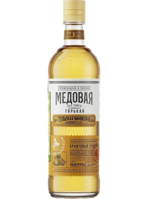 Настойка Тульская винокурня Медовая, настойка горькая 0.5 л