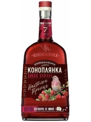 Настойка Коноплянка Дикая Клюква, настойка горькая 0.5 л