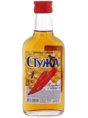 Настойка АПК, Стужа Медовая с перцем, настойка горькая 0.1 л