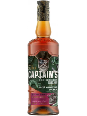 Настойка Captain's with Scotch Whiskey and Wild Lingonberries 0.5 л