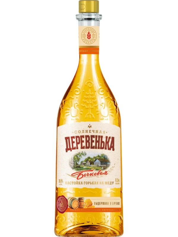 Солнечная деревенька Бочковая, настойка горькая на меду