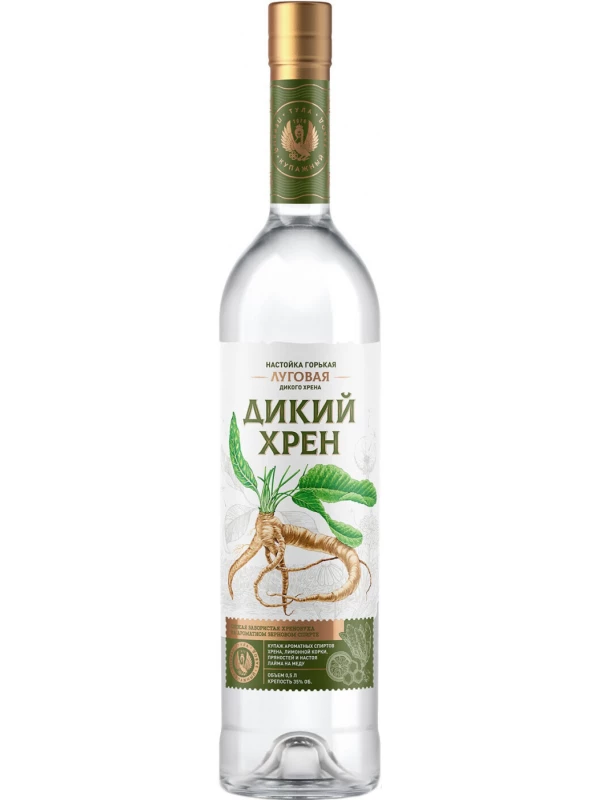 Луговая Дикий Хрен, настойка горькая
