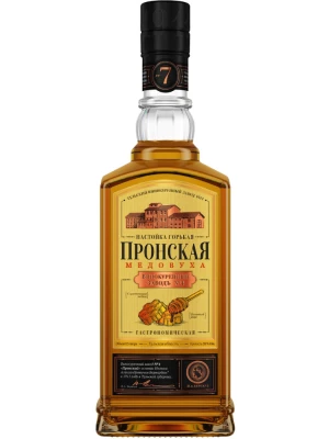 Настойка Пронская Медовуха, настойка 0.5 л