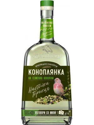 Настойка Коноплянка На Семенах Конопли, настойка горькая 0.25 л