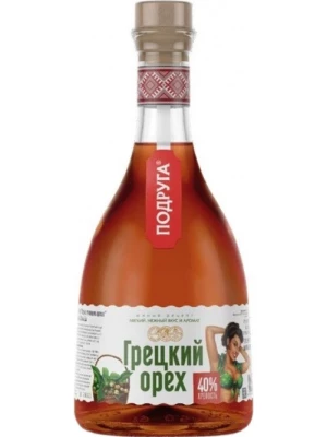 Настойка Подруга Грецкий Орех, Настойка горькая 0.5 л