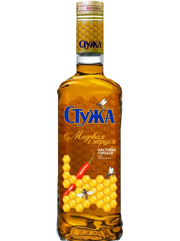 АПК, Стужа Медовая с перцем, настойка горькая