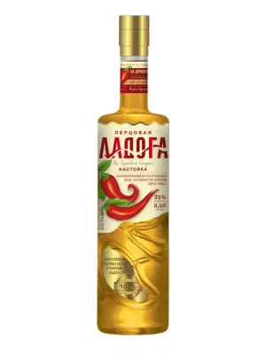 Настойка Ладога Перцовая, настойка горькая 0.5 л