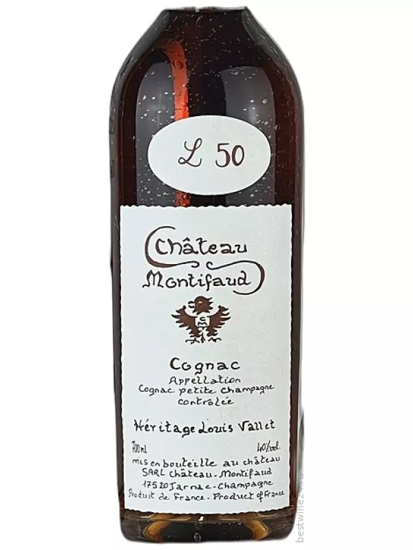 Chateau de Montifaud Heritage Louis Vallet 50 Years Old, Fine Petite Champagne AOC, wooden box
