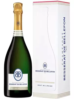 Besserat de Bellefon, Brut Millesime, Champagne AOC, gift box 0.75 л 2013