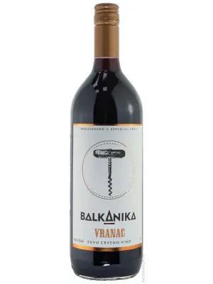 Вино Balkanika Vranac Suvo 1 л