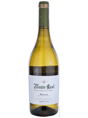 Вино Monte Real Blanco Fermentado en Barrica, Rioja DOC 2020, 0.75 л
