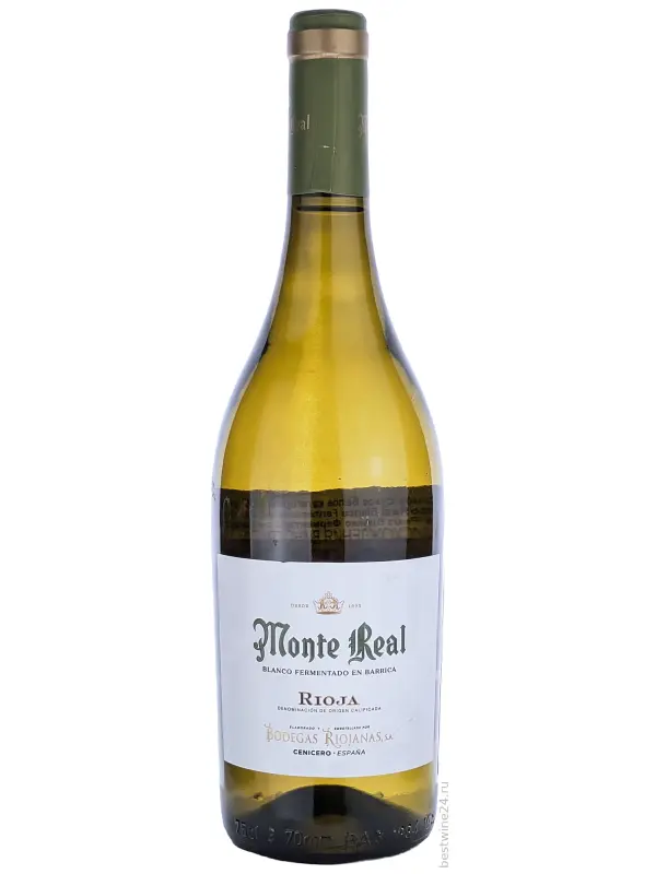 Monte Real Blanco Fermentado en Barrica, Rioja DOC