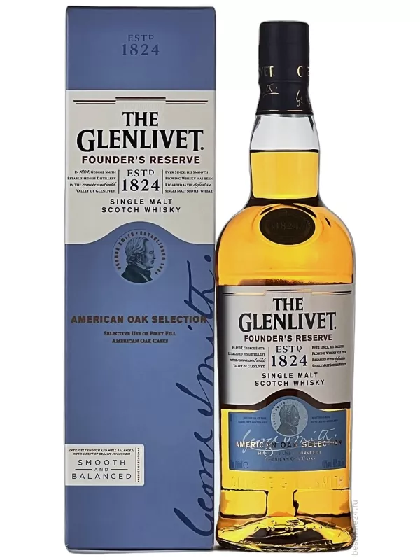The Glenlivet Founder's Reserve, gift box
