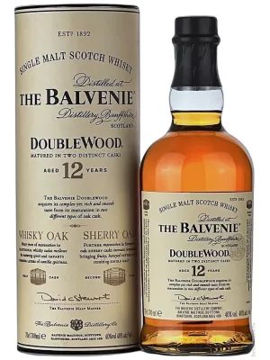 Виски Balvenie Doublewood 12 Years Old, gift tube 0.7 л