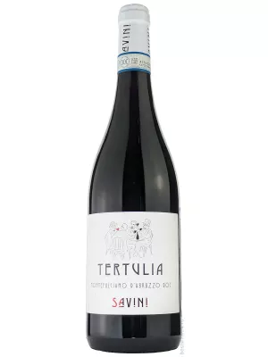 Вино Fattoria Giuseppe Savini, Tertulia Montepulciano d'Abruzzo DOC 2022, 0.75 л