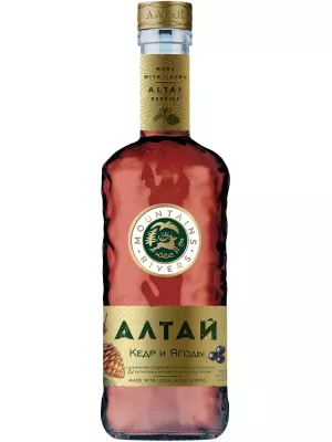 Настойка Алтай Кедр и Ягоды, настойка полусладкая 0.5 л