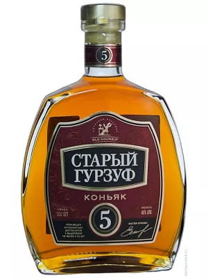 Коньяк Старый Гурзуф Пятилетний 0.5 л