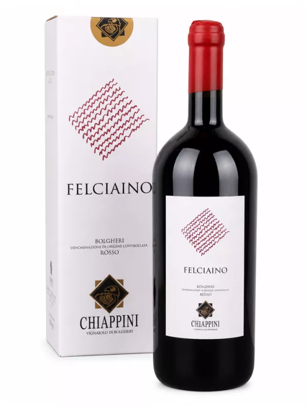 Chiappini, Felciaino Bolgheri Rosso DOC, gift box